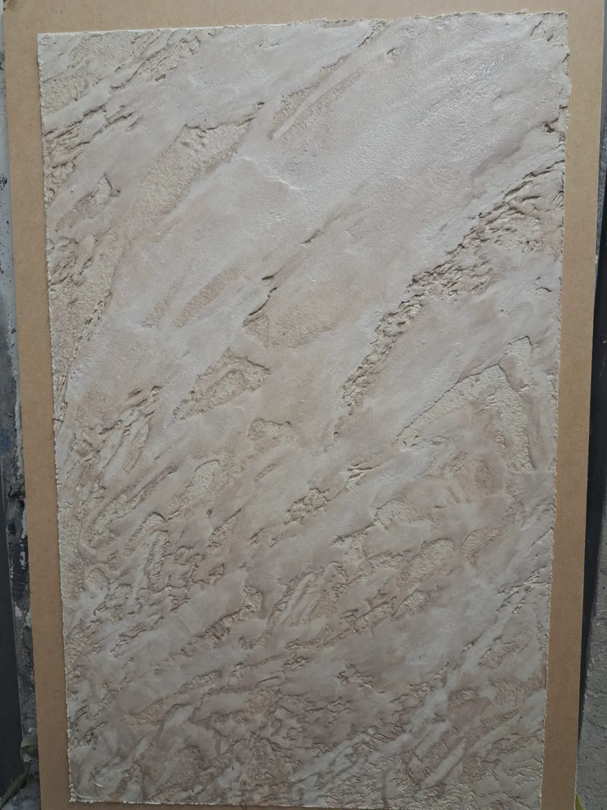 Travertine stucco